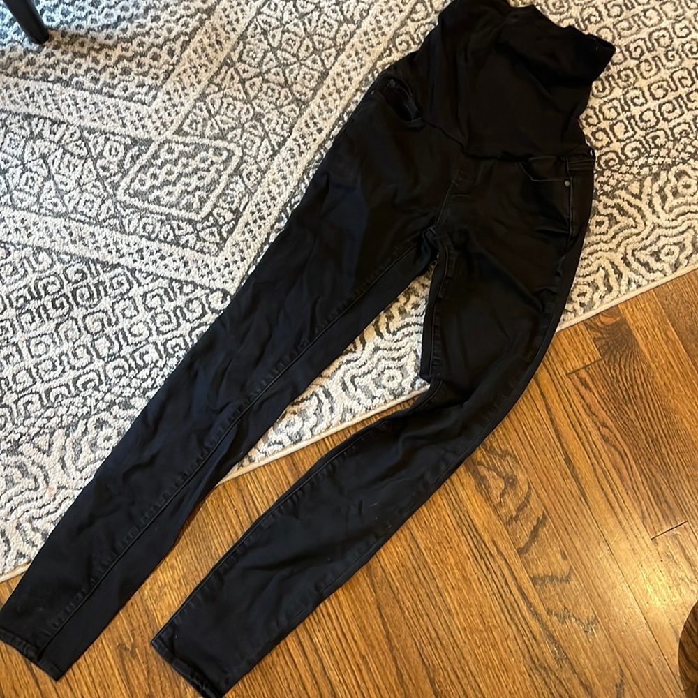 Black articles of society maternity jeans size 26